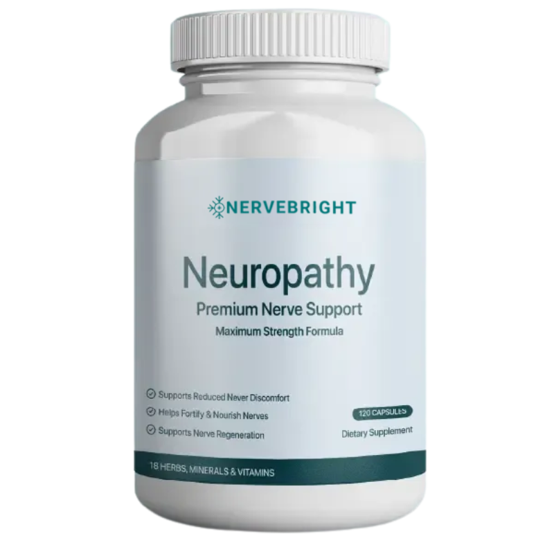 NerveBright™ Apoyo Nervioso | ¡Di adiós al dolor nervioso ardiente y al entumecimiento — en solo 3 días!