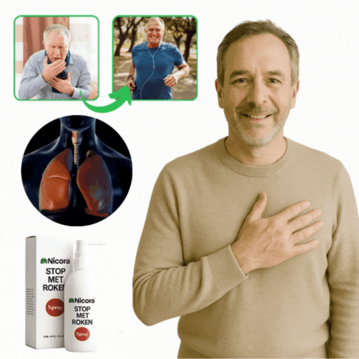 Nicora™ Spray Anti-Nicotine | Arrêt du tabac en seulement 2 jours !