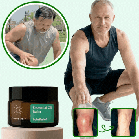 Bálsamo analgésico EaseFlex™ | ¡Alivia el dolor articular crónico en tan solo 3 minutos!